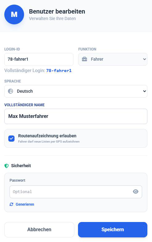 SCREENSHOT: Edit User Modal