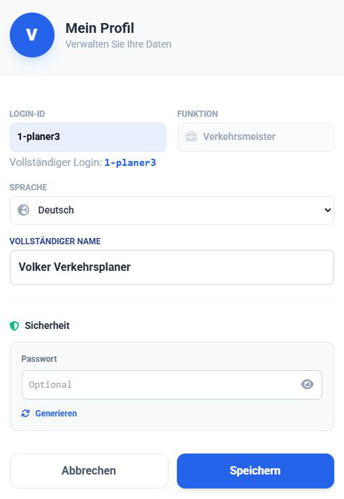 SCREENSHOT: Edit Admin Profile